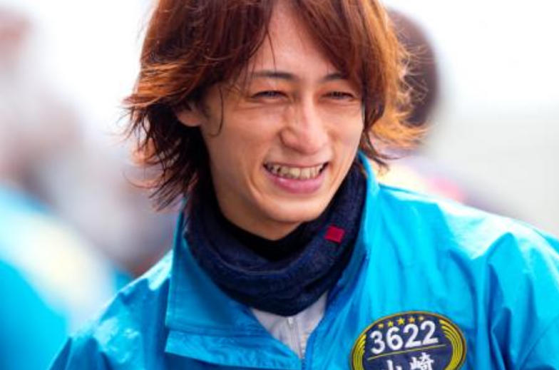 山崎智也選手のナイス笑顔