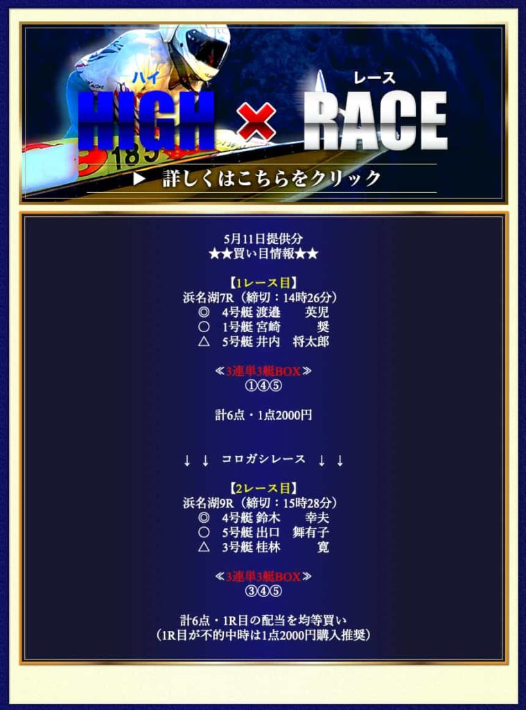 0511HIGH×RACE